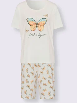 Pyjama court jersey fin