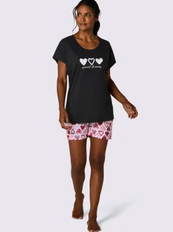Pyjama court jersey fin
