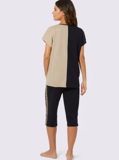Pyjama court jersey fin