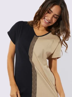 Pyjama court jersey fin