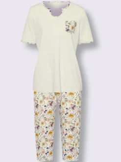 Pyjama court jersey fin