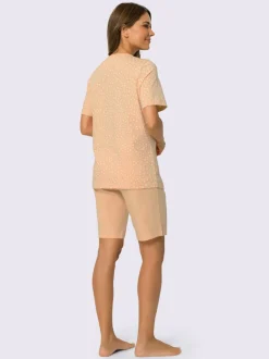 Pyjama court jersey fin