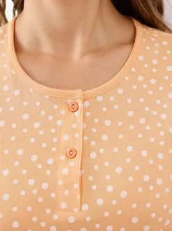 Pyjama court jersey fin