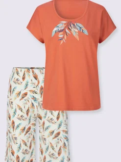 Pyjama court jersey fin
