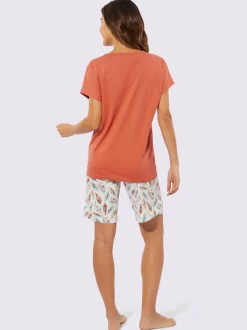 Pyjama court jersey fin