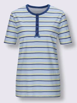 Pyjama court jersey fin