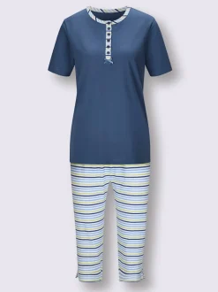Pyjama court jersey fin