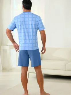 Pyjamas courts jersey fin