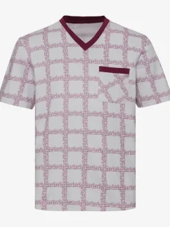 Pyjamas courts jersey fin