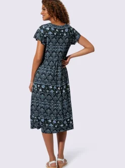 Robe en jersey coupe affinante