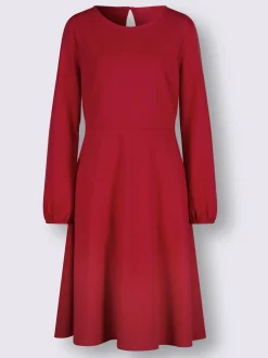 Robe en jersey coupe évasée