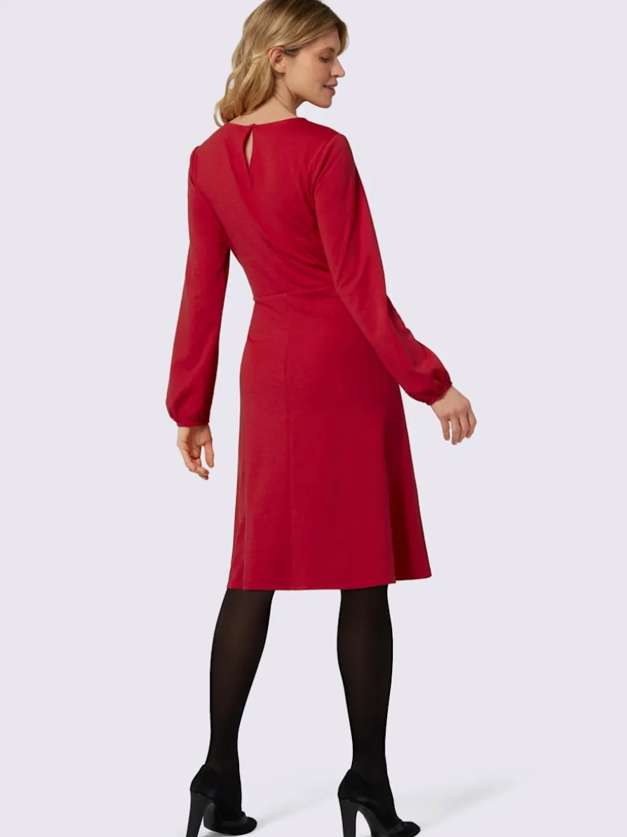 Robe en jersey coupe évasée