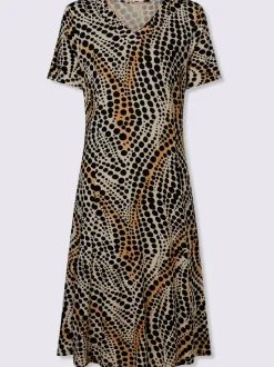 Robe en jersey coutures princesse structurantes
