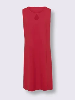 Robe en jersey découpes en forme de larme
