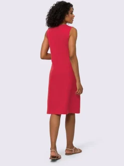 Robe en jersey découpes en forme de larme