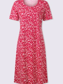 Robe en jersey imprimé mille fleurs