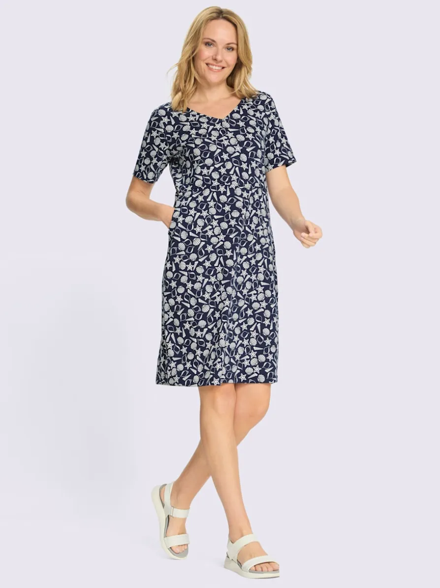 Robe en jersey poches pratiques