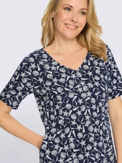 Robe en jersey poches pratiques