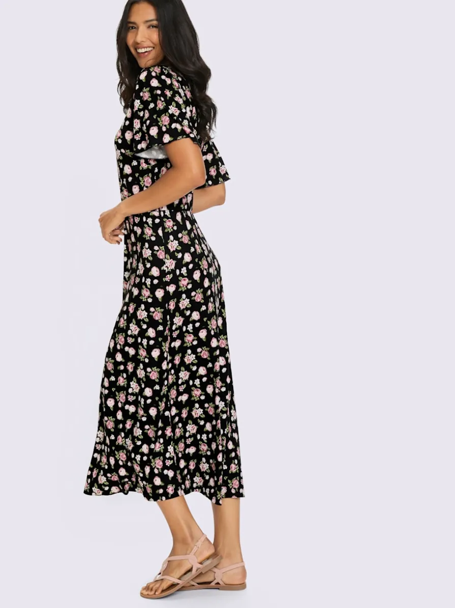 Robe en jersey pure viscose