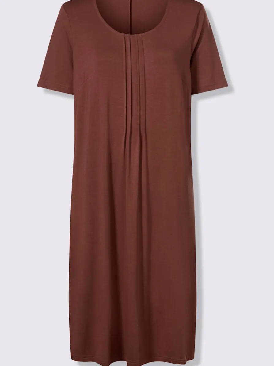 Robe en jersey viscose douce et fluide