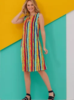 Robe légère découpes en forme de larme