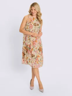 Robe plissée qualité plissée tendance