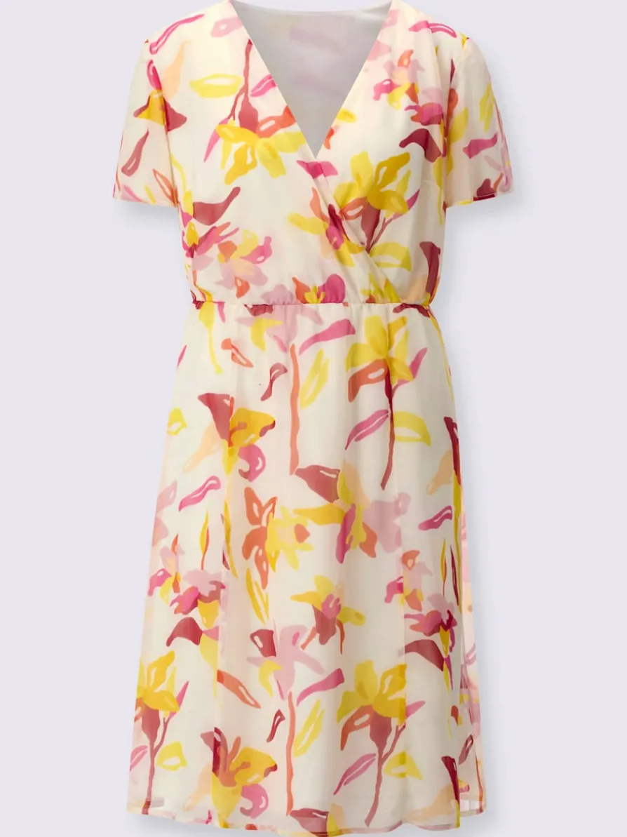 Robe portefeuille qualité tissée