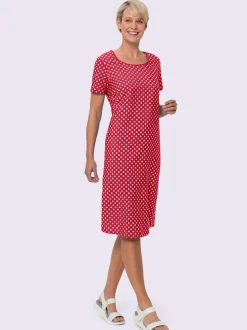 Robe tissée pinces poitrine