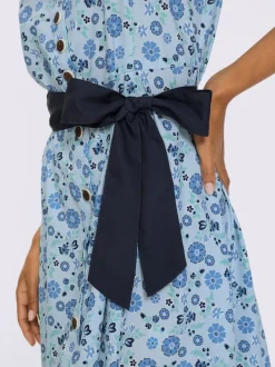 Robe traditionnelle patte de boutonnage sur toute la longueur