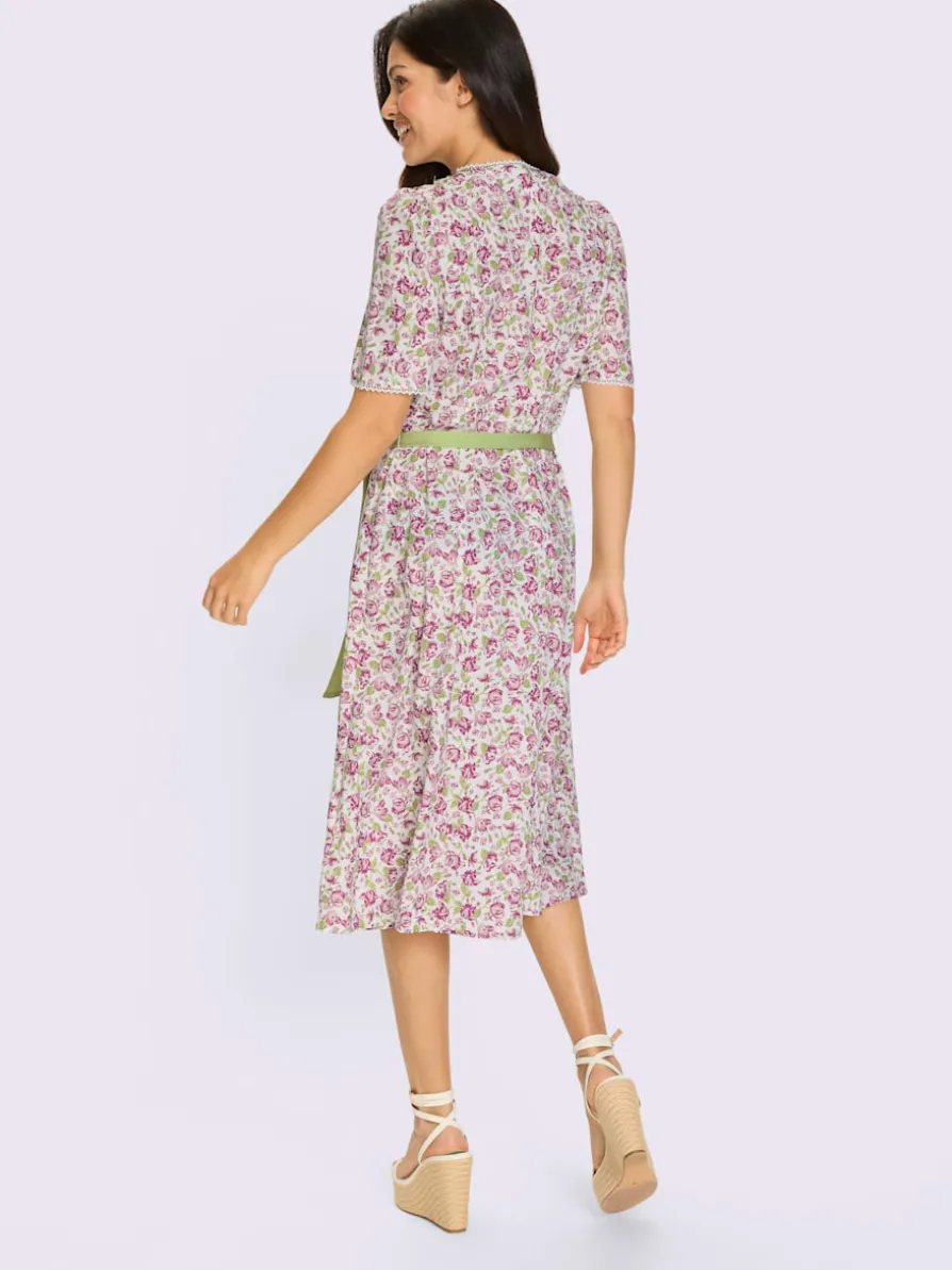 Robe traditionnelle patte de boutonnage sur toute la longueur