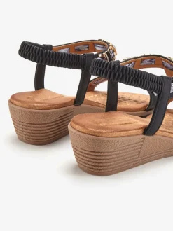 Sandales brides élastiques pour un confort optimal