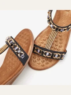 Sandales brides élastiques pour un confort optimal