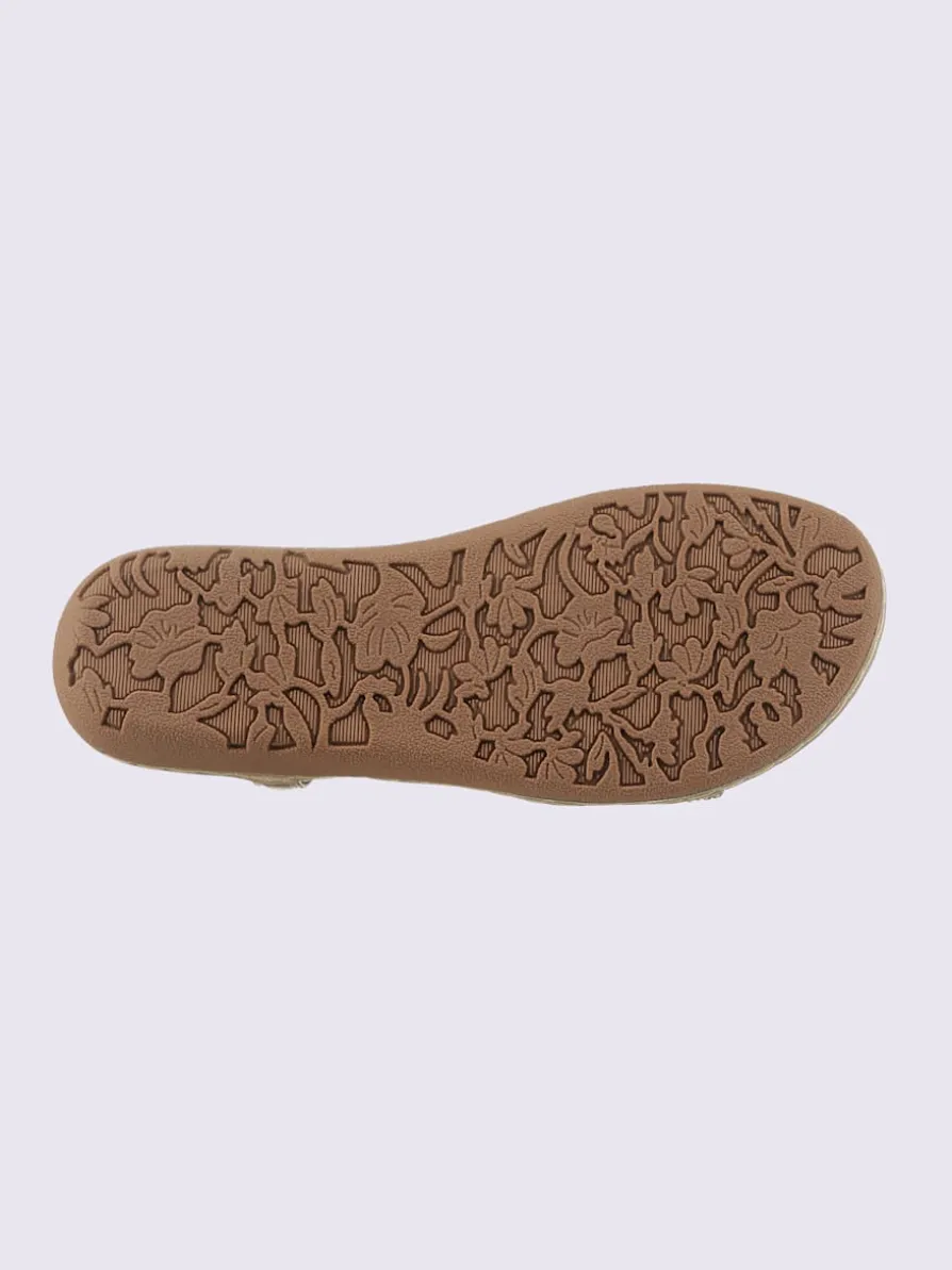 Sandales matière textile agréable à porter