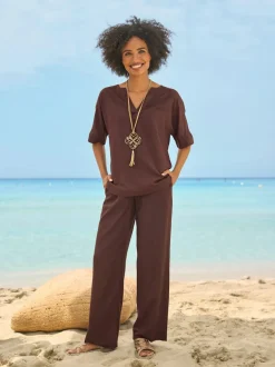 Sandales matière textile agréable à porter