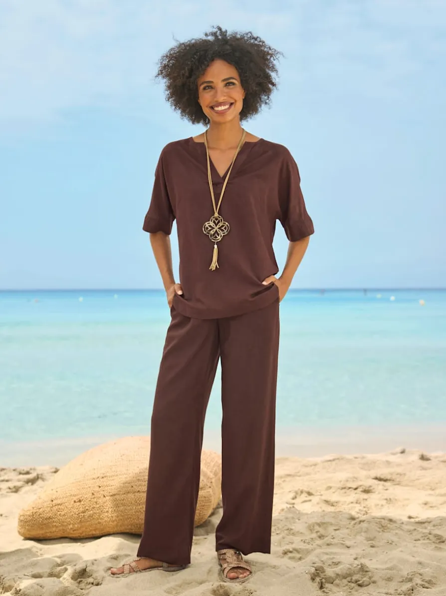 Sandales matière textile agréable à porter