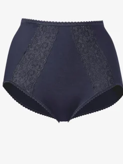 Slip taille haute côtes fines