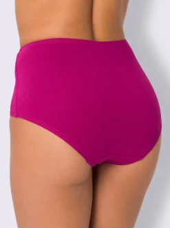 Slip taille haute jersey fin