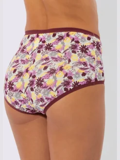 Slip taille haute jersey fin
