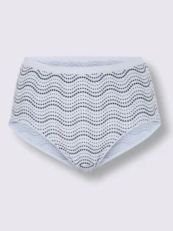 Slip taille haute jersey fin