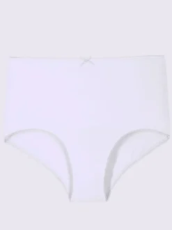 Slip taille haute élasthanne