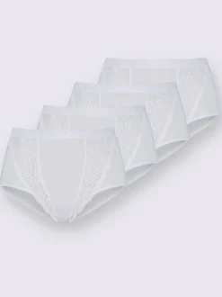 Slip taille haute qualité coton