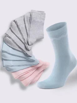 Socquettes pour dames qualité coton