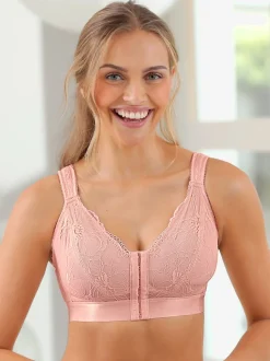 Soutien-gorge sans armatures à fermeture devant bon. a, b, c, d
