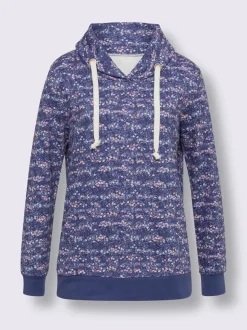 Sweatshirt col roulé chevauchant