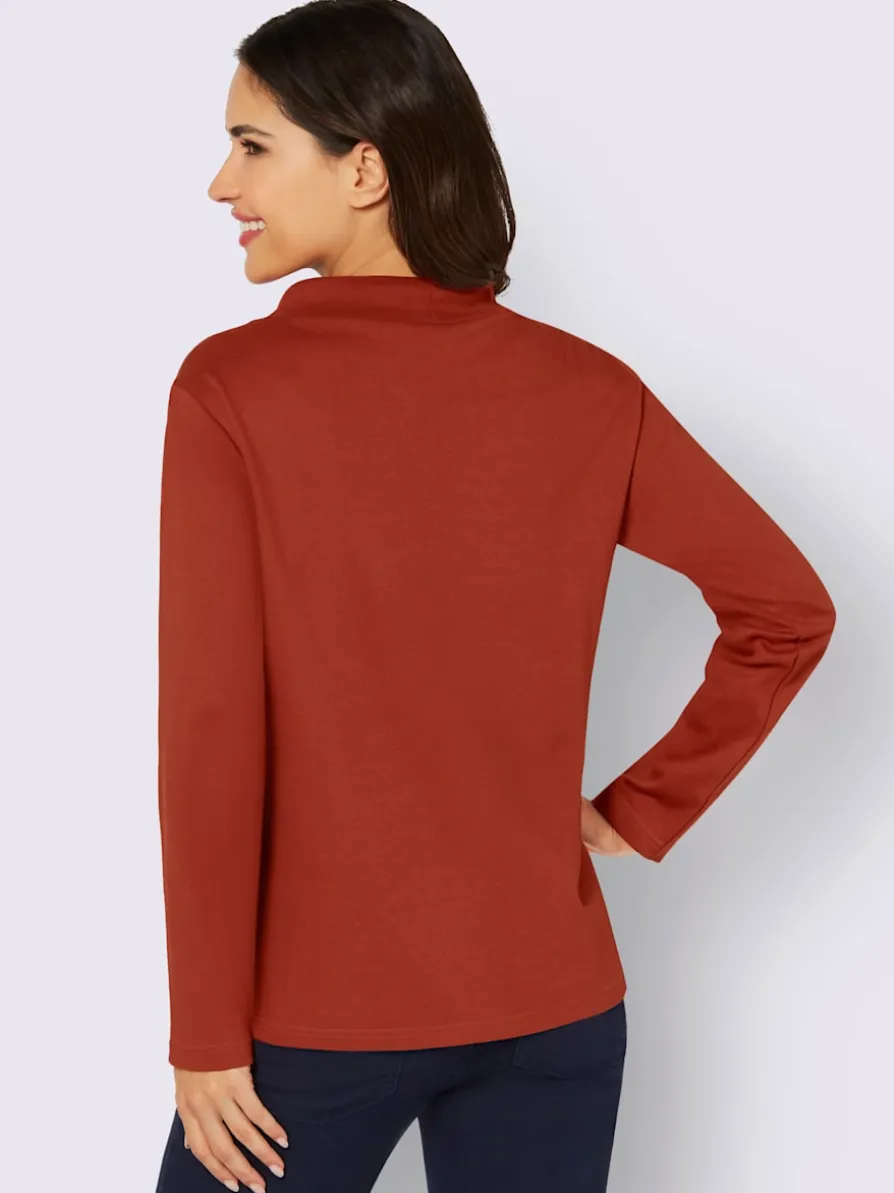 Sweatshirt jersey interlock indéformable
