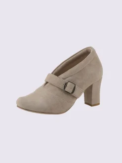 Trotteurs à front haut textile doux en synthétique velours