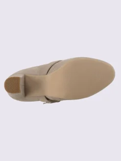 Trotteurs à front haut textile doux en synthétique velours