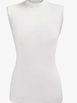 T-shirt à col montant jersey fin