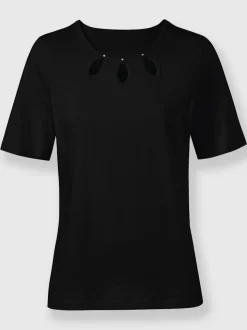 T-shirt à encolure ronde 50% coton