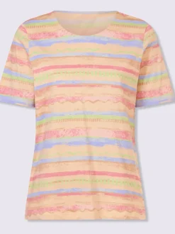 T-shirt à encolure ronde qualité coton doux sur la peau